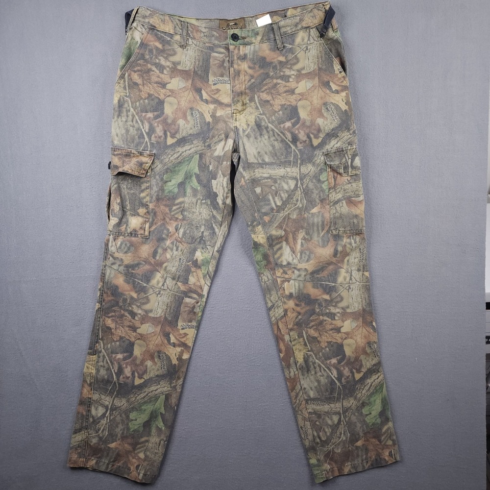 Whitewater Outdoors Advantage Timber Camo Cargo Pant Mens Large 36x32‎ Hunting